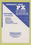 Matchbook Cover - Army Ordnance Aberdeen Proving Ground 40 Strike