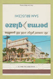Matchbook Cover - Perma Glaze Cement Miami FL  40 Strike
