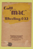 Matchbook Cover - Keller Lumber Wheeling WV 40 Strike