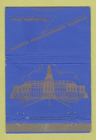 Matchbook Cover - Veterans Administration Hospital Newington CT WEAR 40 Strike