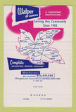 Matchbook Cover - Walper Furniture Adrian MI 40 Strike