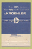 Matchbook Cover - Kroehler Furniture M Goodman 40 Strike