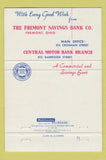 Matchbook Cover - Fremont Savings Bank Fremont OH 40 Strike