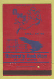 Matchbook Cover - SMU Southern Methodist Dallas TX 40 Strike