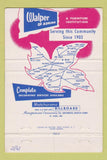 Matchbook Cover - Walper Furniture Adrian MI 40 Strike
