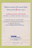Matchbook Cover - Gibraltar Savings Loan Beverly Hills CA 40 Strike