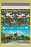 Matchbook Cover - Chin's Village Wellesley MA 40 Strike #1