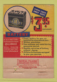 Matchbook Cover - Alliance Auto Service Oil Changes CREASE 40 Strike