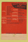 Matchbook Cover - Drott Tractors Milwaukee WI Rice Lake Iron River MI 40 Strike
