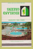 Matchbook Cover - Highland Greens Buena Park CA 40 Strike