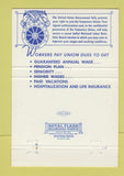 Matchbook Cover - Freight Drivers Warehouse Union Miami FL 40 Strike