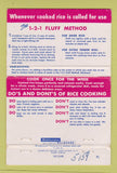 Matchbook Cover - Vermilion Bank Trust Kaplan LA WEAR 40 Strike