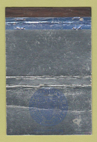 Matchbook Cover - Wellesley College MA WORN 40 Strike