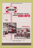 Matchbook Cover - Blaw Knox Foundry Mill Machinery Pittsburgh PA 40 Strike
