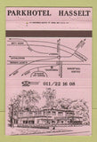 Matchbook Cover - Park Hotel Hasselt Belgium 40 Strike