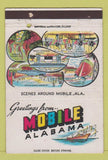 Matchbook Cover - Mobile AL A&W Drug Store 40 Strike