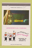 Matchbook Cover - Independent Life Accident Insurance Jacksonville FL 40 Strike