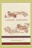 Matchbook Cover - Bryan Homes Restaurant Fort Lauderdale FL 40 Strike