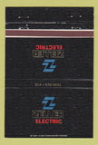 Matchbook Cover - Zeller Electric St Louis MO 40 Strike