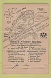 Matchbook Cover - Scott's Motel Erie PA 40 Stick