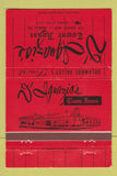 Matchbook Cover - D Ignazio's Towne House Media PA 40 Strike