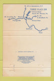 Matchbook Cover - Three Flags Inn Warren PA 40 Strike