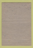 Matchbook Cover - Tourism New England 40 Strike