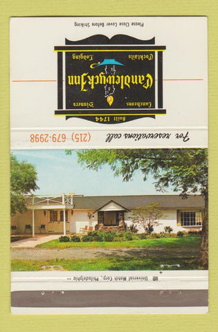 Matchbook Cover - Candlewyck Inn Green Lane PA 40 Strike