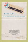 Matchbook Cover - Hamilton Watches 40 Strike