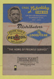 Matchbook Cover - Chas Lubotsky Goodyear Tires Milwaukee WI 40 Strike