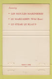 Matchbook Cover Le Trianon French Restaurant San Francisco CA WEAR 40 Strike #1
