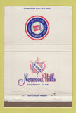 Matchbook Cover - Norwood Hills Country Club St Louis MO Golf 40 Strike