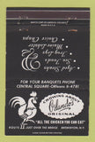 Matchbook Cover - Crowing About Orlando's Brewerton NY 40 Strike