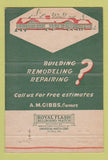 Matchbook Cover - Cash and Carry Lumber Chattanooga TN 40 Strike