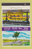 Matchbook Cover - Elks Lodge Laramie WY 40 Strike