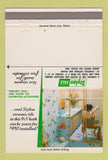 Matchbook Cover - Stylon Ceramic Tile girlie 40 Strike