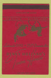 Matchbook Cover - Denny Holland's Town House Milwaukee WI SAMPLE RED 40 Strike