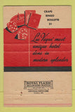 Matchbook Cover - Showboat Hotel Casino Las Vegas NV 40 Strike