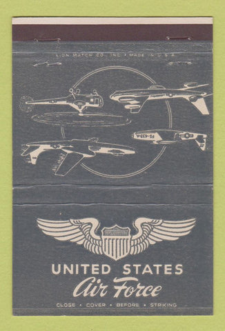 Matchbook Cover - United States Air Force 40 Strike