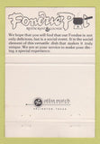 Matchbook Cover - Fondu Pot Restaurant Atlanta GA 40 Strike