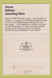 Matchbook Cover - Datsun Forklifts Medina OH 40 Strike
