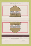 Matchbook Cover - Army Air Force Exchange Southern Command 40 Strike