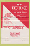 Matchbook Cover - Army Air Force Exchange Southern Command 40 Strike