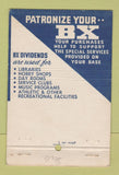 Matchbook Cover - Holloman Air Force Base NM WORN 40 Stick