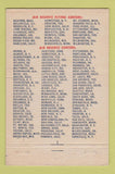 Matchbook Cover - Air Force Reserve 40 Strike