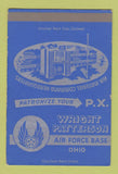 Matchbook Cover - Wright Patterson Air Force Base OH 40 Strike