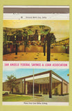 Matchbook Cover - San Angelo Federal Savings Loan TX 40 Strike