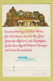 Matchbook Cover - San Angelo Federal Savings Loan TX 40 Strike