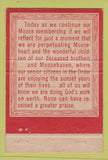 Matchbook Cover - Elks Lodge Bloomington IL 40 Strike