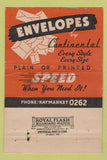 Matchbook Cover - Continental Envelope Chicago IL WEAR 40 Strike